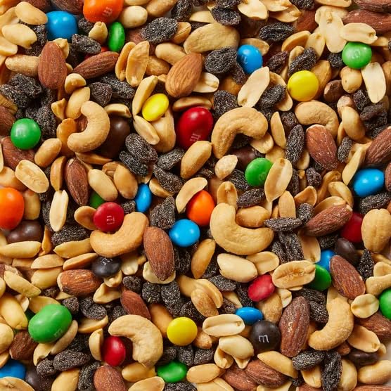 Trail Mix with Chocolate and Peanuts- Mixed Nuts & Assorted Nuts Snack, 4 Pounds Trail Mix Bulk Nut Mix, Healthy Snacks for Adults With Mini Scooply