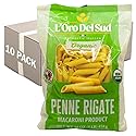 Organic Penne Rigate, 100% Durum Wheat, Italian Pasta, Premium Quality Product of Italy (10 pack x 16 Oz) Non GMO, Vegan, Kosher Certified by L'Oro