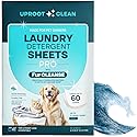 Uproot Clean Laundry Sheets Pro - 30 Pack - Fresh Scent: Mineral-Powered Laundry Detergent Sheets Travel Pack - Eliminate Clinging Fur, Pet Odors