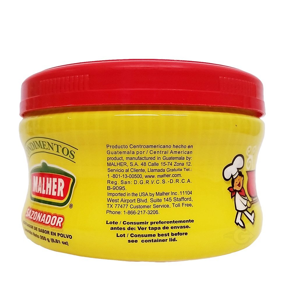 Malher Seasoning-Saborin 8.81 oz - Sazonador Saborin (Pack of 12)