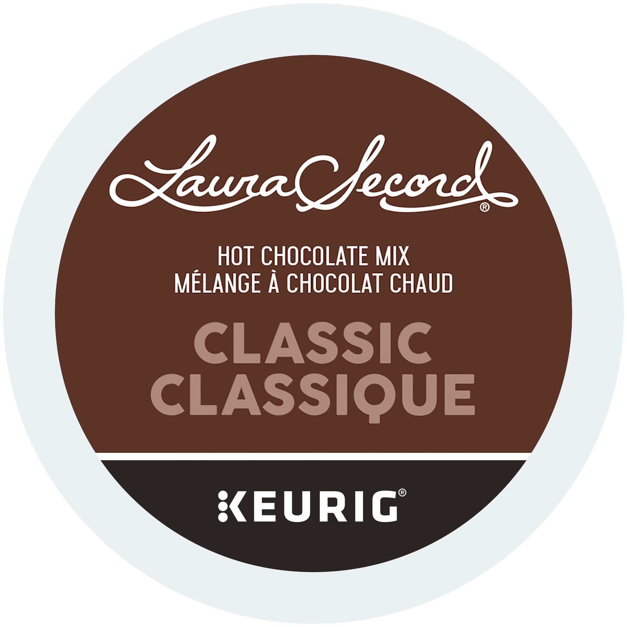 Laura Secord Hot Chocolate Mix K-Cups for Keurig Brewers, 24Count