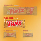 TWIX Caramel Cookie Milk Chocolate Candy Bars, Father’s Day Gift, Full Size, 1.79 oz