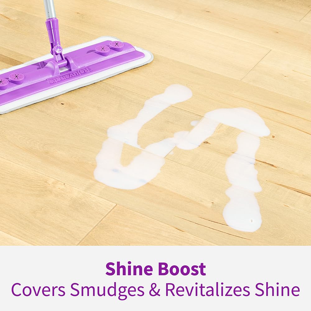 Rejuvenate Shine Refresher Floor Polish Renews Shine On Newer And Recently Restores Floors Including Sealed Hardwood, Laminate, Vinyl And Tile, 32
