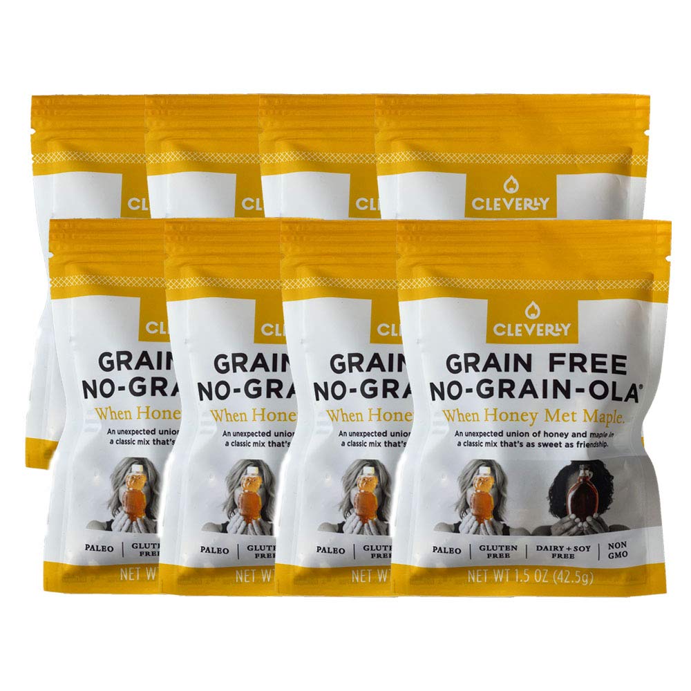 NO-GRAIN-OLA - Grain Free Granola | Paleo Friendly Healthy Snacks | Natural, Dairy Free, Soy Free, No Refined Sugars, Non GMO - When Honey Met Maple