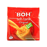 4 Pack BOH Teh Tarik Milk Tea Original Less Sweet Imported from Malaysia (4 x 12 Sachets)