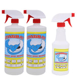 STINGRAY SPOT REMOVER Combo Kit Includes 32 Fl Oz 2-Pack and 16 Fl Oz Single | Advanced, Eco-Friendly Multi Surface Stain Removal