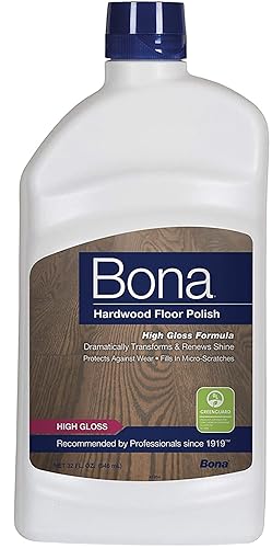 Bona Hardwood Floor Polish - High Gloss, 36 oz, Packaging may vary