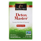 Bravo Tea Triple Detox Herbal Tea Caffeine Free, 20 Tea Bags