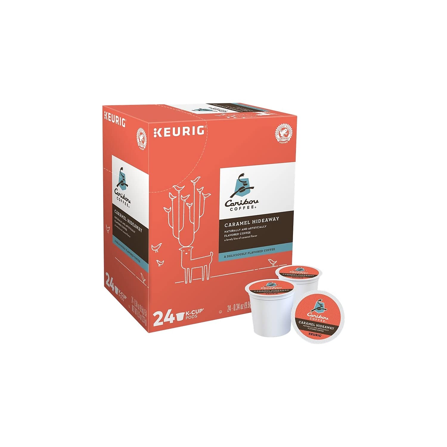 Caribou Hideaway, Caramel, 24 Count