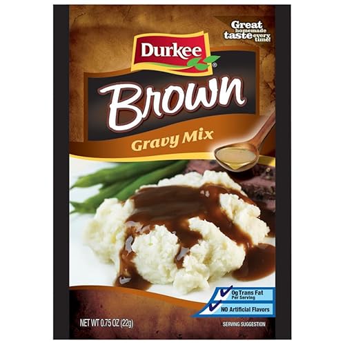 Durkee Brown Gravy Mix, 0.75 Ounce Packet