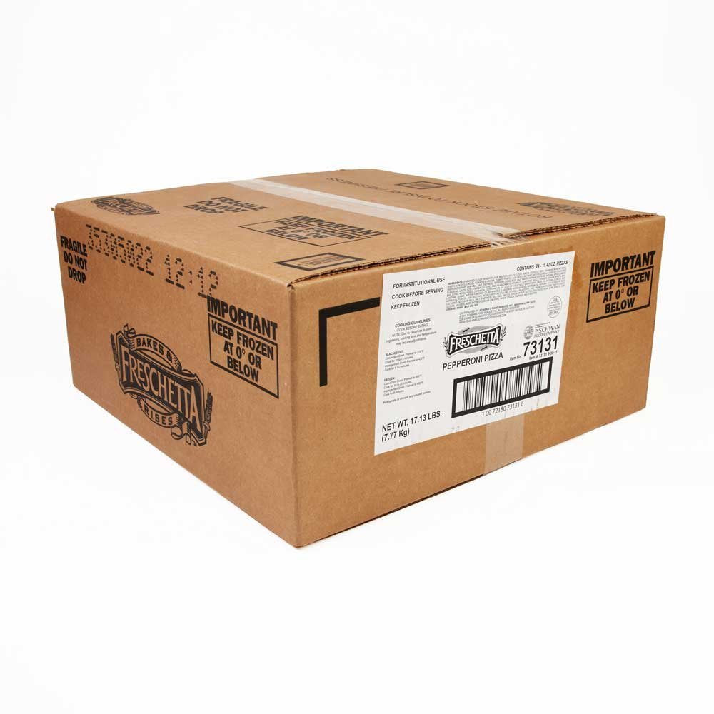 Schwans Freschetta Pepperoni Rising Crust Pizza, 11.58 Ounce -- 24 per case.