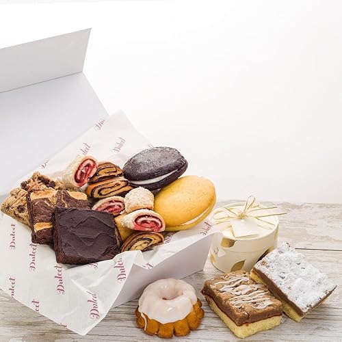 Bakery Food Gift Baskets, Thank You, Get Well Soon, Birthday Gift Basket for Women, Men, Friends, Family, & Corporate, by Dulcet Gift Baskets
