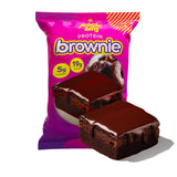 Prime Bites High Protein Brownie (12 Per Box, Chocolate Glazed Donut) - 19g of Protein, 5g of Collagen, Gluten Free, Low Sugar Treat, Delicious