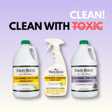 White House Cleaning Vinegar, Natural, Safe Multi-Purpose Home Cleaner (64 Fl Oz (Pack of 1), Lavender)