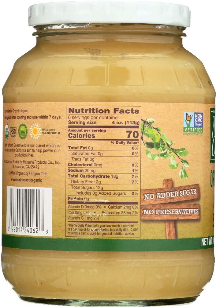 North Coast (NOT A CASE) Organic Applesauce