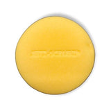 Jetz Scrubz Fashionable Scratch-Free Round Kitchen Scrubber Sponge (1-Pack, Yellow)