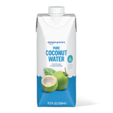 Amazon Grocery, Pure Coconut Water, No Added Sugar, 11.2 Fl Oz, 24 Ct