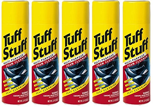 Tuff Stuff Multi Purpose Foam Cleaner for Deep Cleaning, 5 Pack (Foam Cleaner)