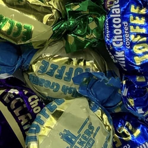 WALKERS NONSUCH TOFFEE Walker's Nonsuch Assorted Toffees & Eclairs 250g