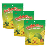 Peel n Feel Gummy Green Mango Jelly, Peelable Gummies with Real Green Mango Juice, 3 packs 8.47oz