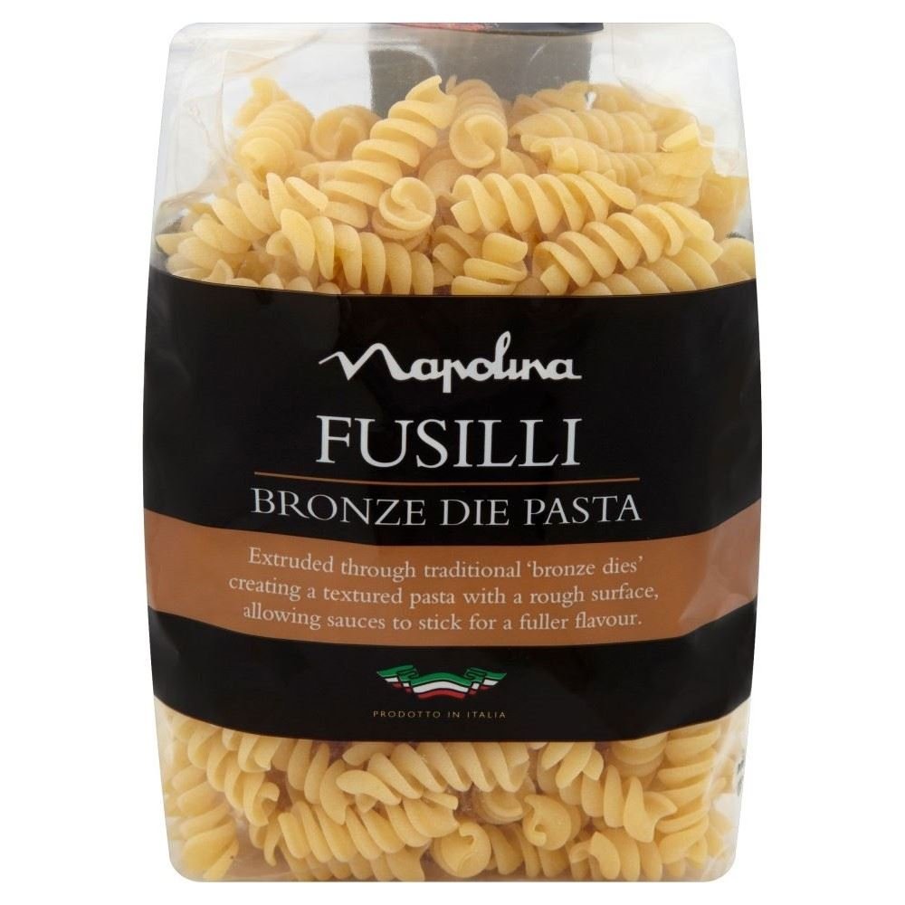 Napolina Fusilli Bronze Die Pasta (500g)