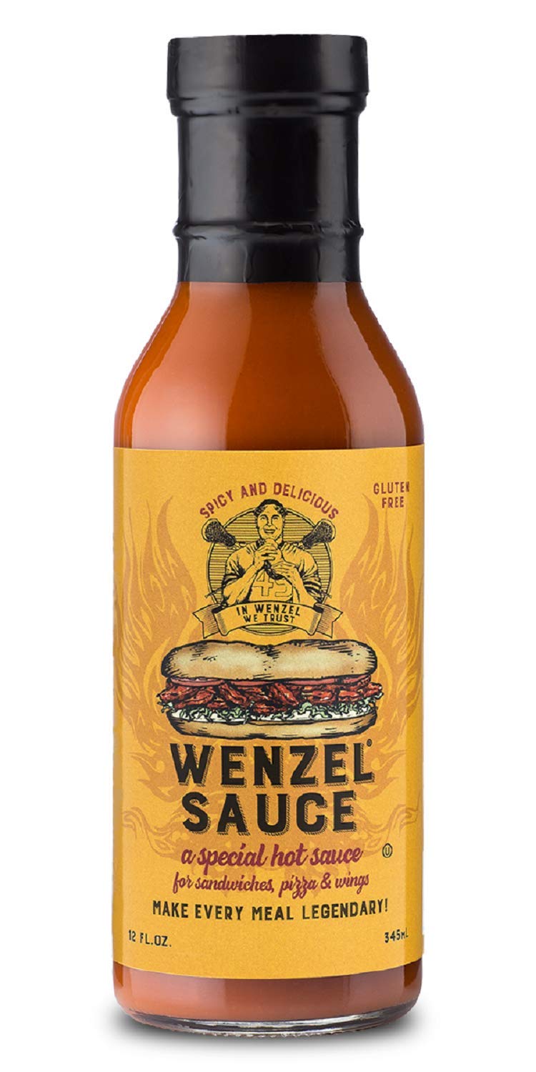 Wenzel | #1 Sandwich Hot Sauce Spicy Tangy Delicious Makes For A Legendary Meal, 12oz Bottle