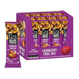 Granuts Cranberry Trail Mix | Caramelized Peanuts | Crunchy Corn Nuts + Almonds | Soft Cranberries | Salty + Sweet Flavors | On-the-Go Snack | 1.76 Oz