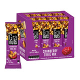 Granuts Cranberry Trail Mix | Caramelized Peanuts | Crunchy Corn Nuts + Almonds | Soft Cranberries | Salty + Sweet Flavors | On-the-Go Snack | 1.76 Oz