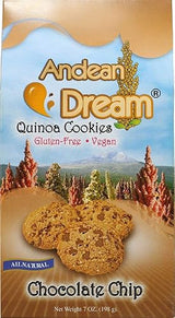 Andean Dream Gluten-Free Chocolate Chip Quinoa Cookies 7 oz. (Pack of 6)