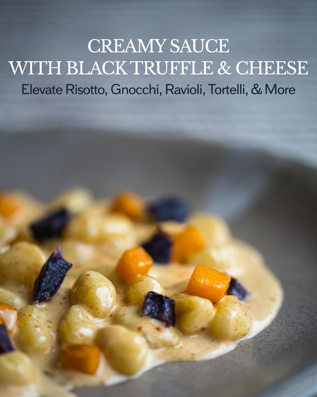 TartufLanghe Parmigiano Reggiano Black Truffle Cream Sauce - Authentic Italian Truffle Sauce for Pasta with Cheese, Gourmet Cooking Cream, Gluten Free