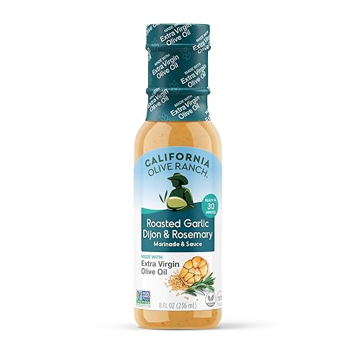 California Olive Ranch Roasted Garlic Dijon & Rosemary Marinade & Sauce, 8 FZ