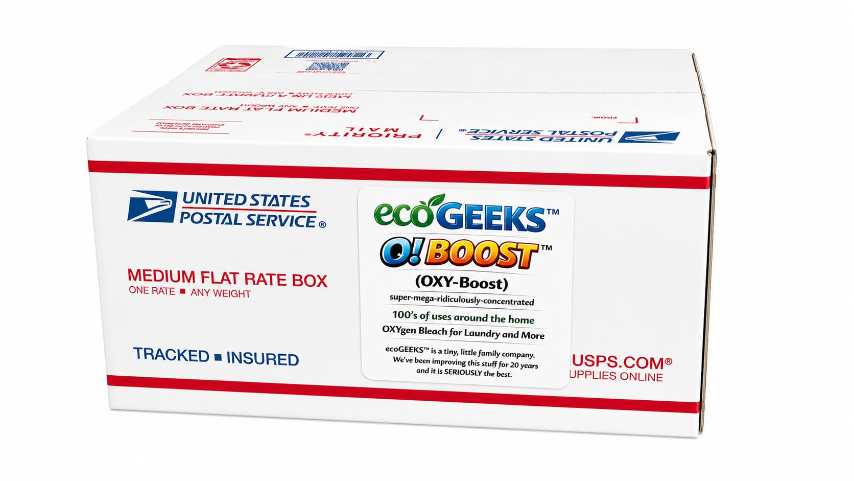 ecoGeeks OXY-BOOST Oxygen Bleach 20LB Bulk Packaged by ecoGeeks