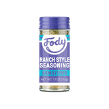 Fody Foods Ranch Seasoning, 1.1 Oz, Garlic and Onion Free, Low FODMAP Certified, Gut & IBS Friendly, Vegan, Non-GMO, Gluten Free, Keto Friendly