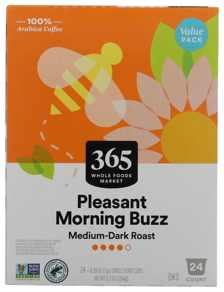 365 by Whole Foods Market Pleasant Morning Buzz Value Size Coffee Capsule, 9.3 OZ