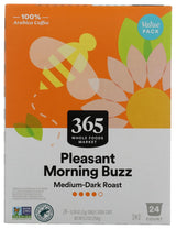 365 by Whole Foods Market Pleasant Morning Buzz Value Size Coffee Capsule, 9.3 OZ
