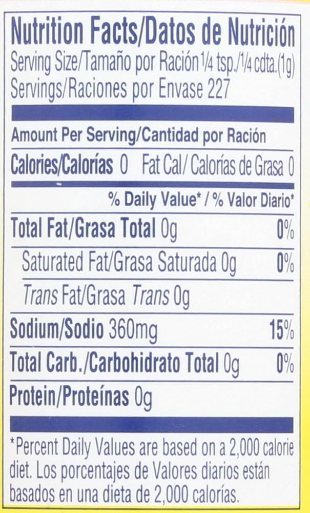 Goya Seasoning Adobo Pepper, 8 oz, Blue Cap