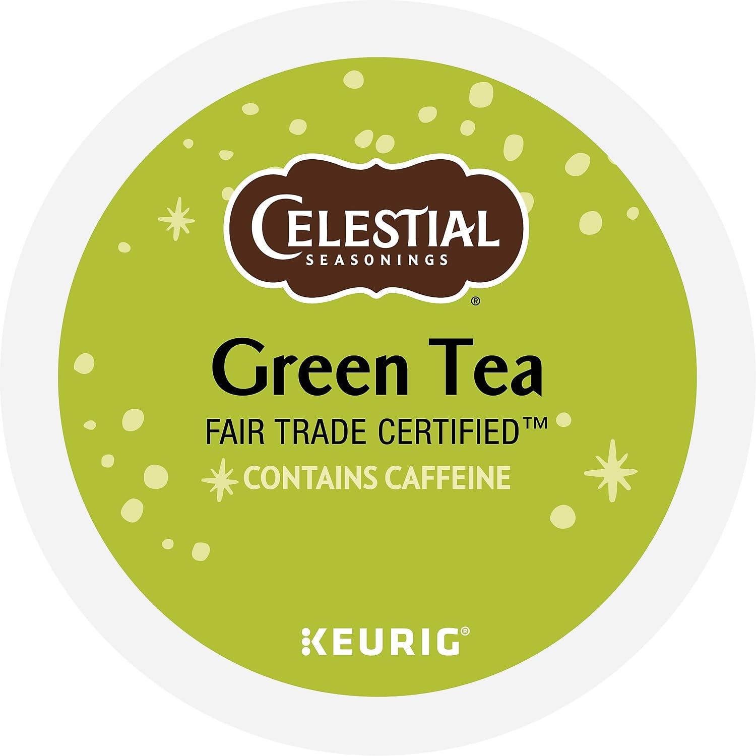 Celestial Seasonings Authentic Green Tea, K-Cup Portion Pack for Keurig K-Cup Brewers, 24-Count