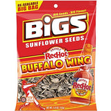 Bigs Bold and Tangy Buffalo Wing Sunflower Seeds, 5.35 Ounces Bag (Pack of 12)