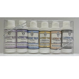 Le Blanc® Laundry Wash Gift Set - Six 2 FL. OZ. Sample bottles of all Laundry Wash Fragrances, One Pack
