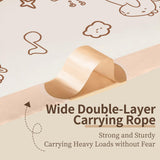 Small Trash Bags, 4 Gallon HDPE Trash Bags Small Size 180 Count, Printed with a Cute and Beautiful Pattern Garbage Bags, Suitable for Office