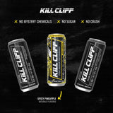 Kill Cliff Energy Drink - Sugar Free - Joe Rogan Spicy Pineapple 12oz 12 PK