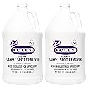 FOLEX 128 oz Instant Carpet Spot Remover Carpet Cleaner Gallon Refill - Removes Pet Accidents, Grease, Red Wine and More - 2 Pack