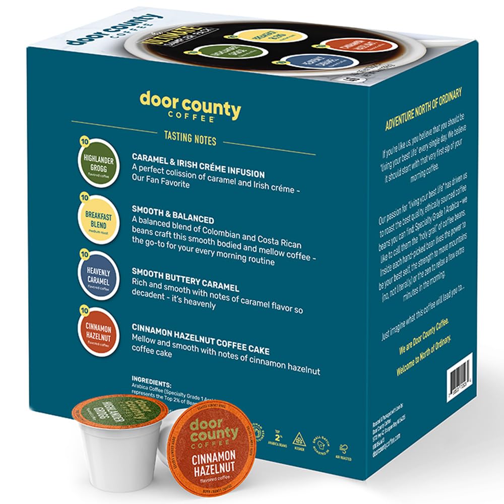Ultimate Single Serve Cup Sampler, 40 Cups, Variety Pack