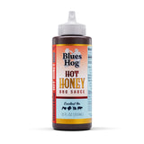 Blues Hog Hot Honey BBQ Sauce, Sweet Heat Honey BBQ Glaze for Wings, Ribs & Chicken, All-Natural, Gluten-Free, No High Fructose Corn Syrup, Made in
