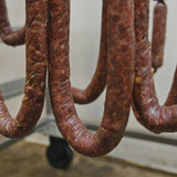 Bearded Butchers Jalapeño Cheddar Smoked Sausage DIY Kit - Bold & Spicy Flavor with High-Temp Cheddar Cheese, Hickory Smoke Powder, & 32mm Smoked