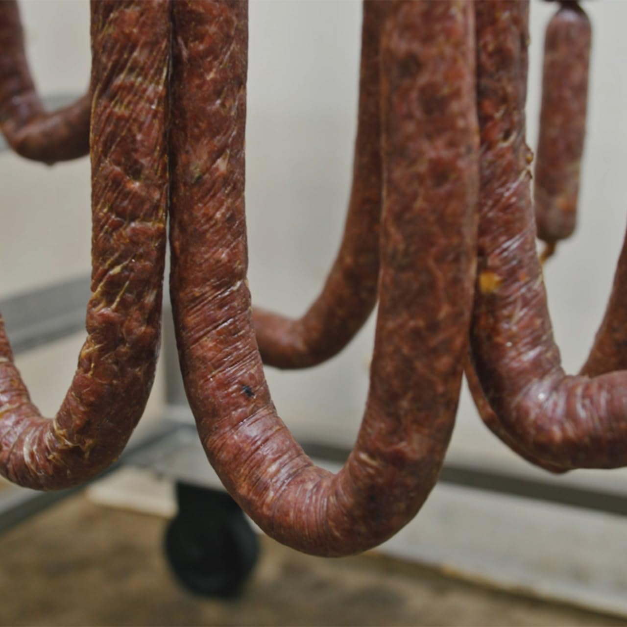 Bearded Butchers Jalapeño Cheddar Smoked Sausage DIY Kit - Bold & Spicy Flavor with High-Temp Cheddar Cheese, Hickory Smoke Powder, & 32mm Smoked