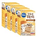 Pillsbury Hot Roll Mix, 16 oz - Palatize Pack of 4