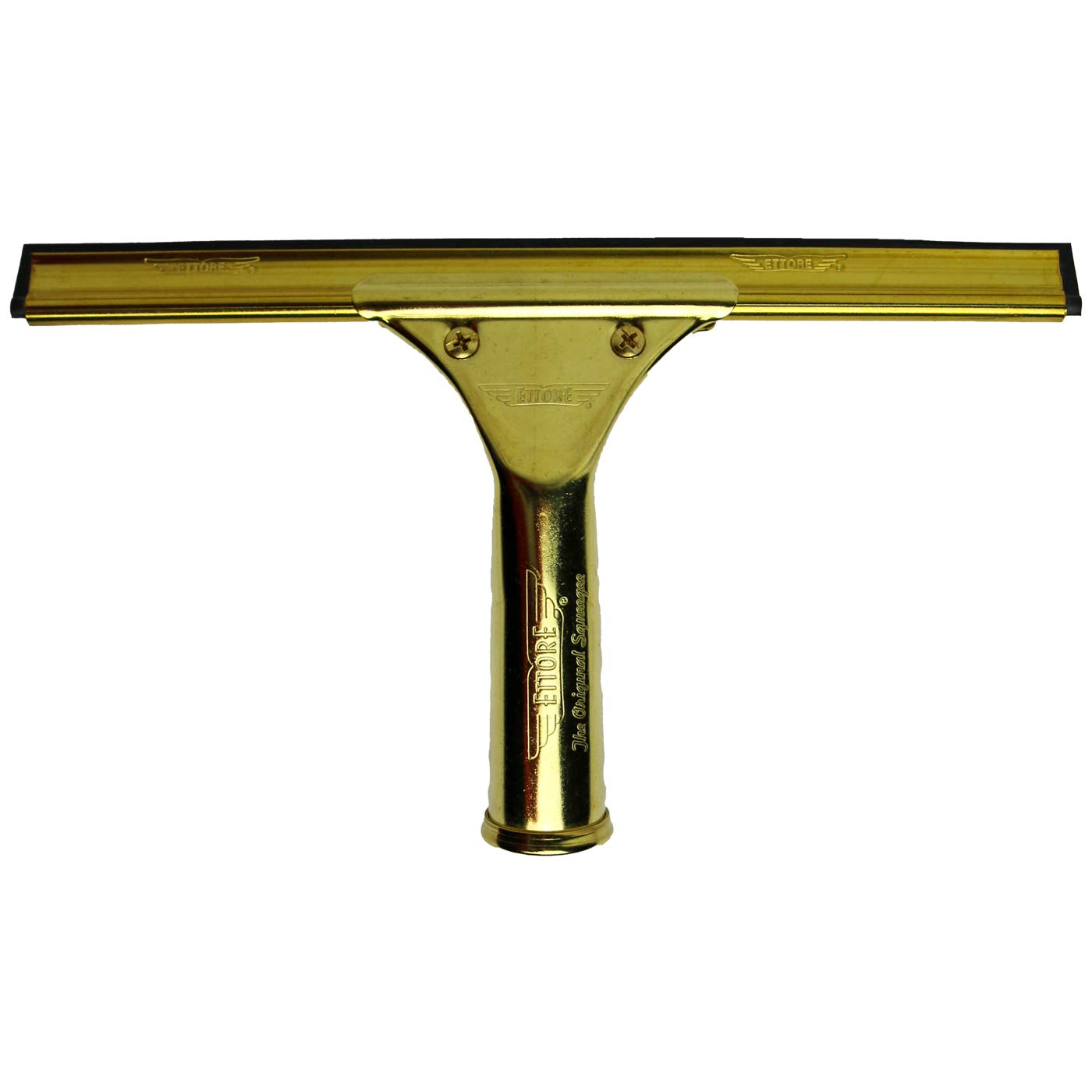 Ettore ProSeries Brass Squeegee, 10-Inch