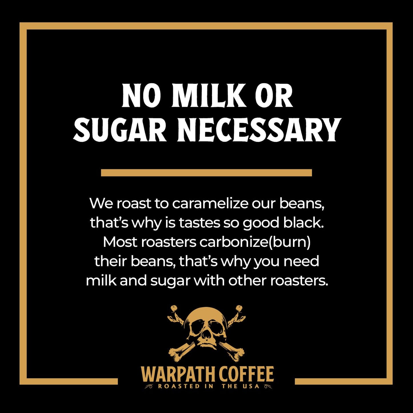 Warpath Coffee Dark Roast Whole Bean Coffee, Mariner's Blend, High Caffeine, Extra Strong Roasted 100% Arabica Coffee Beans Whole, Rich Aroma