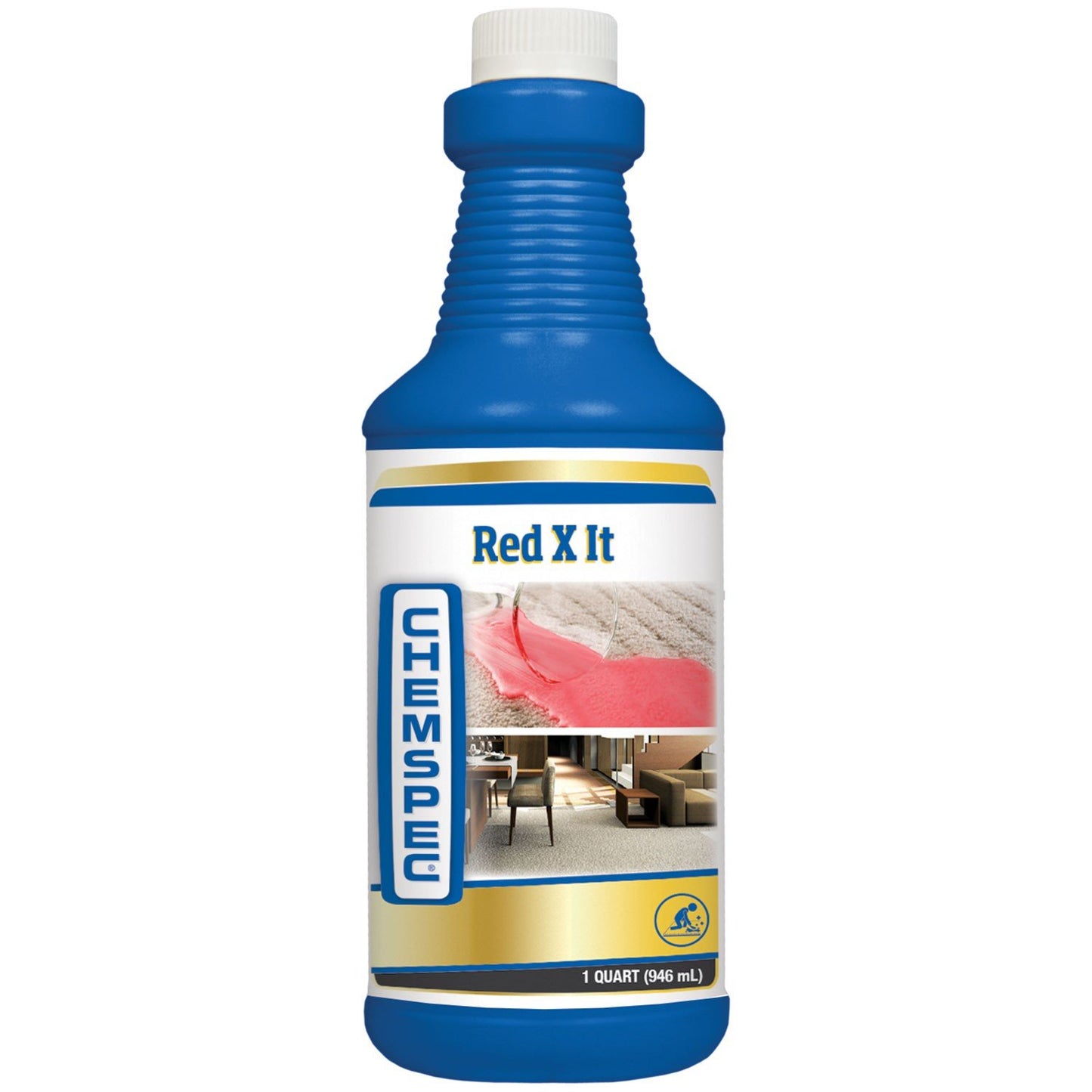 CHEMSPEC C-REDXITCS Red Stain Remover,1 qt.,PK12